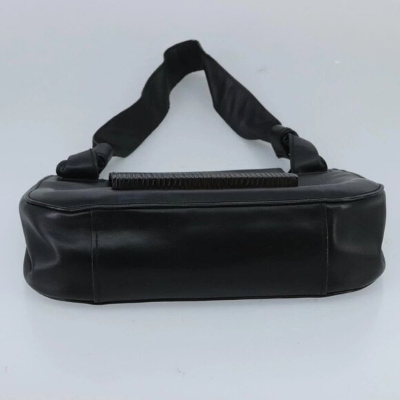 GUCCI Shoulder Bag Leather Black 105375 Auth - Picture 5 of 15